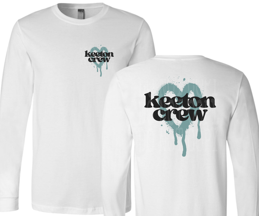 KEETON CREW BLEEDING HEART - FRONT & BACK