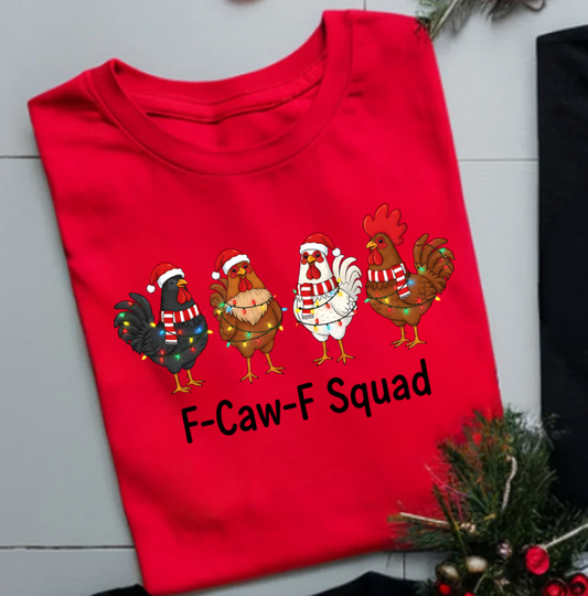 F-caw-F Holiday Chickens