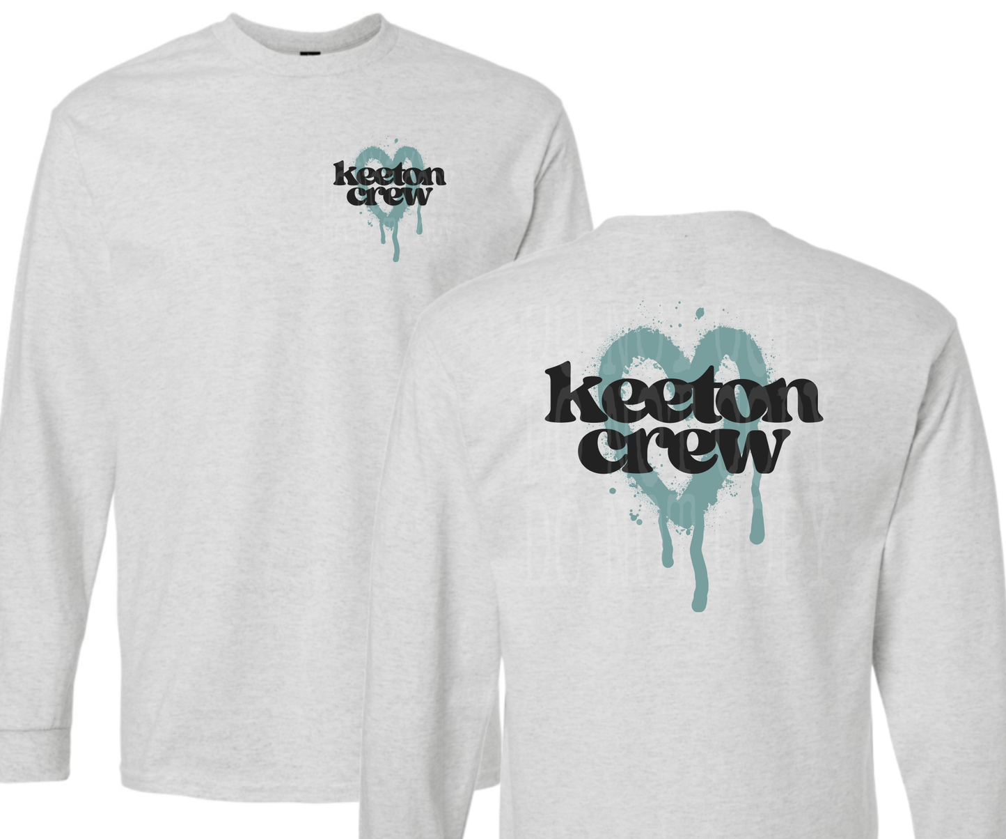 KEETON CREW BLEEDING HEART - FRONT & BACK